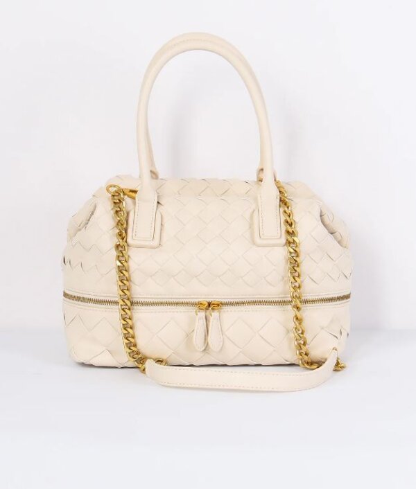 LA CARRIE - BAULETTO ESSENTIALS MEDIO INTRECCIO IVORY - immagine 2