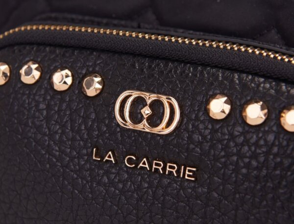 LA CARRIE - BORSA A MANO DARK WAVE MEDIA BLACK - immagine 4