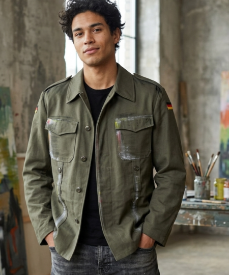 Overshirt Jacket PICCADILLY MOOD Verde Militare