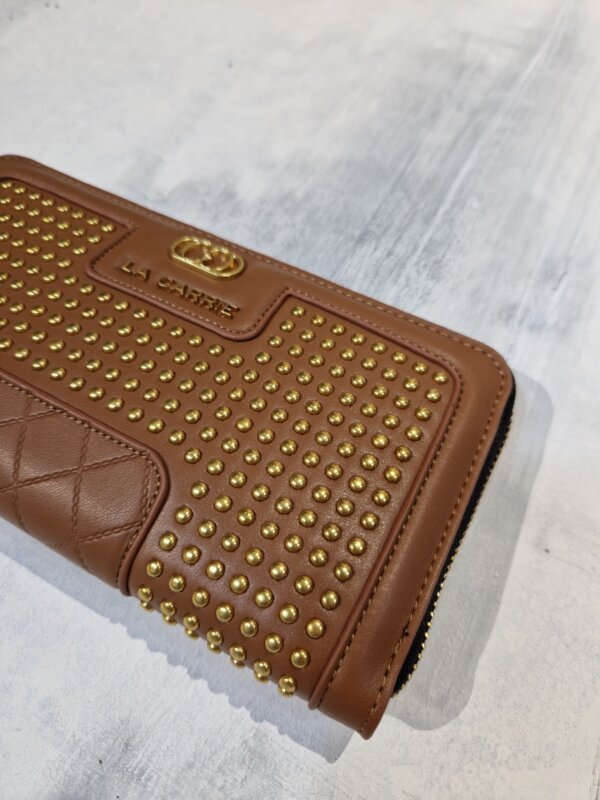 LA CARRIE - PORTAFOGLIO HEAT WAVES BIG WALLET CUOIO