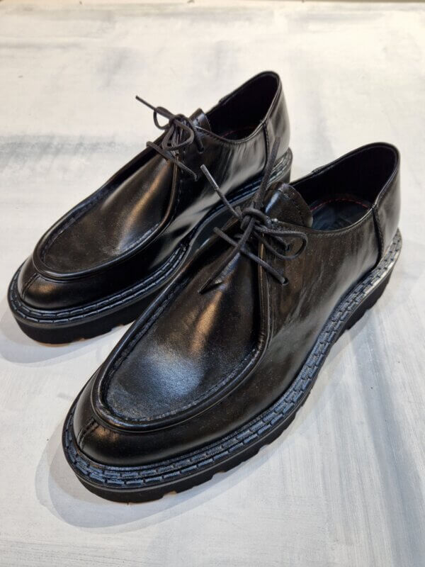Ingegnere uomo PAWELK'S in pelle Sierra Nero 22801
