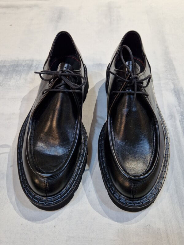 Ingegnere uomo PAWELK'S in pelle Sierra Nero 22801 - immagine 2