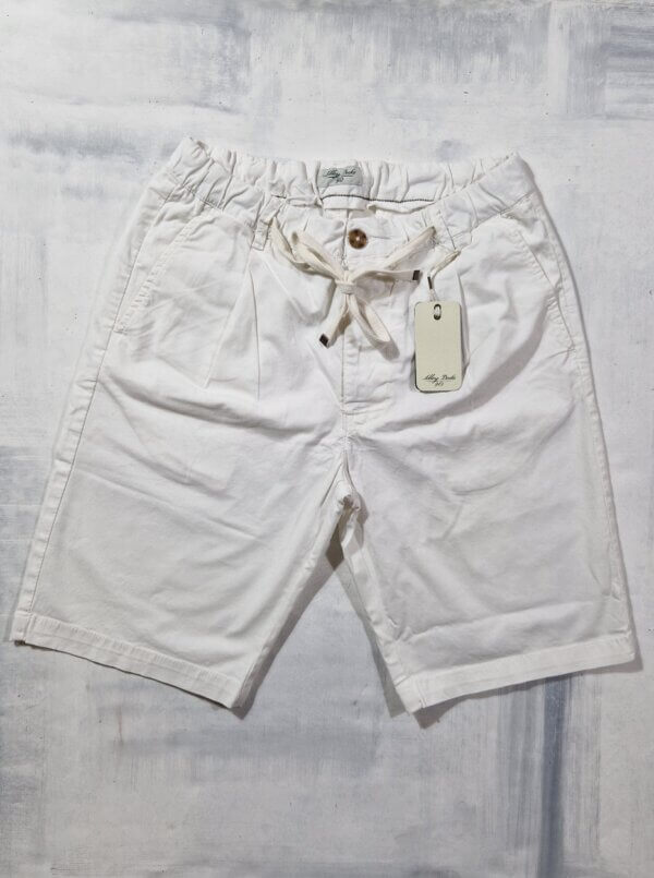 Bermuda uomo Alley Docks 963 Twill col. BIANCO