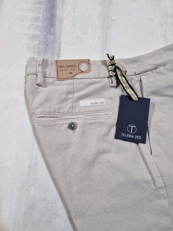 Pantalone uomo TELERIA ZED Robin Slim 17 TQA 060 - SASSO - immagine 2