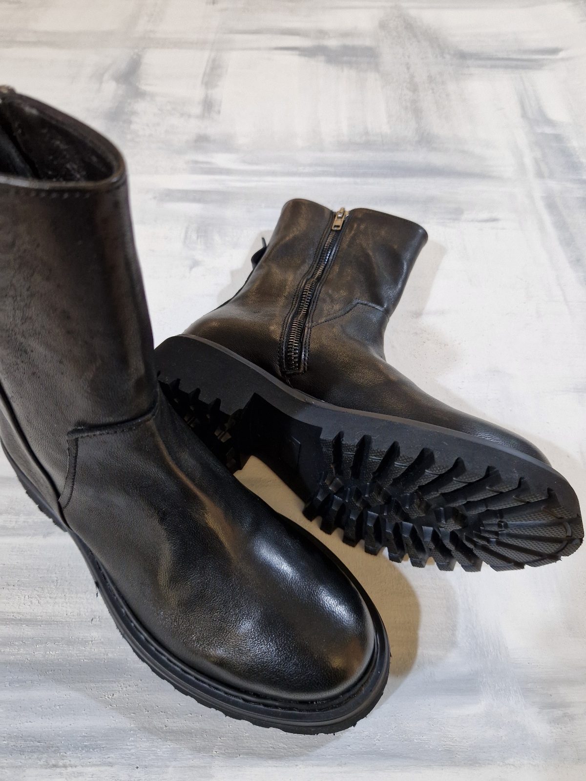 Stivaletto donna in pelle con zip laterale PAWELK'S Calif Nero W1172 - immagine 2