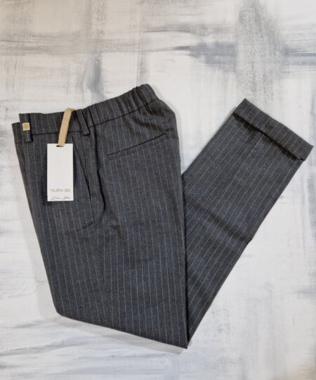 Pantalone gessato donna TELERIA ZED Alessia OUF - Grigio