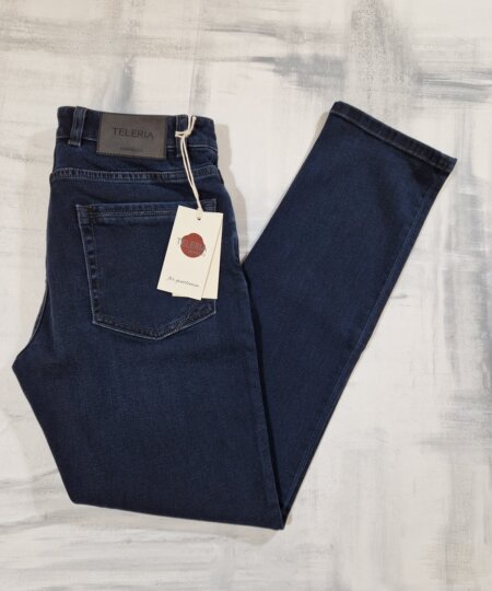 Jeans uomo TELERIA ZED Cobra Slim F18 ZNR W-658 - Dark Blue