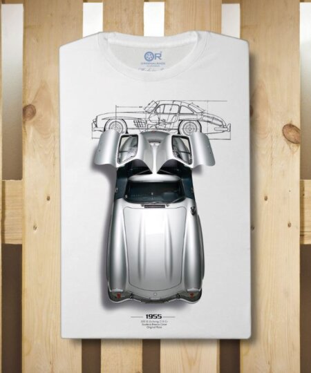 T-Shirt in cotone ORIGINAL RACE 300 SLG Tech - White