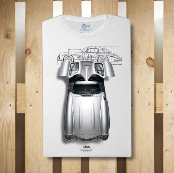 T-Shirt in cotone ORIGINAL RACE 300 SLG Tech - White