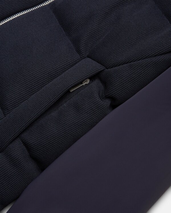 Giubbino con cappuccio UNITY Cooper in doppio tessuto - Blu Navy - immagine 2