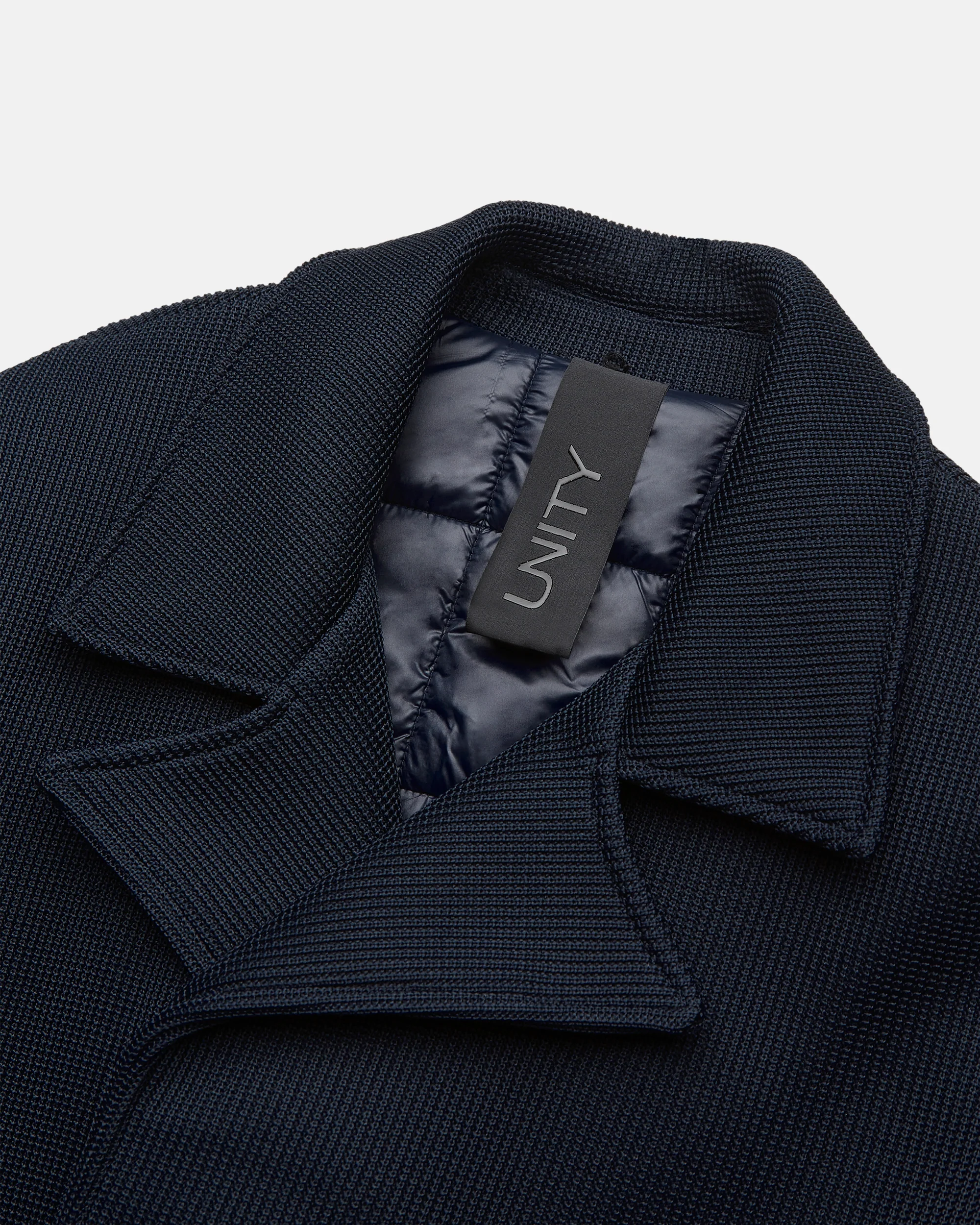 Giubbino doppiopetto con pettorina removibile con cappuccio UNITY Gravity - Blu Navy - immagine 2