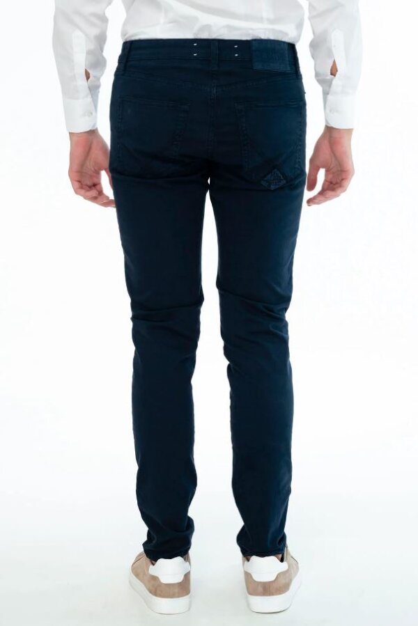 Jeans Roy Roger's 517 Plain MAN gab. winter elast. Read col. BLUE NAVY - immagine 2
