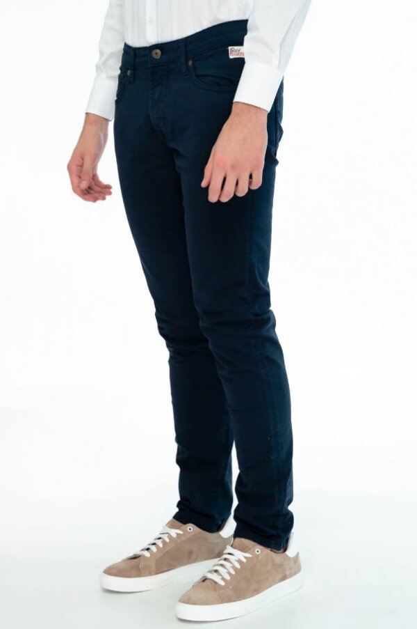 Jeans Roy Roger's 517 Plain MAN gab. winter elast. Read col. BLUE NAVY - immagine 3