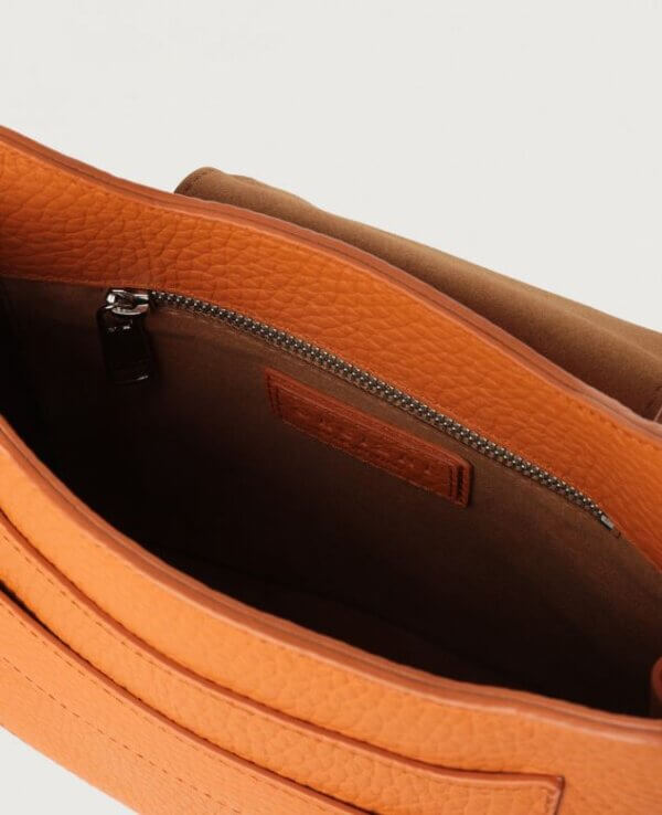 Borsa in pelle Dama nespola