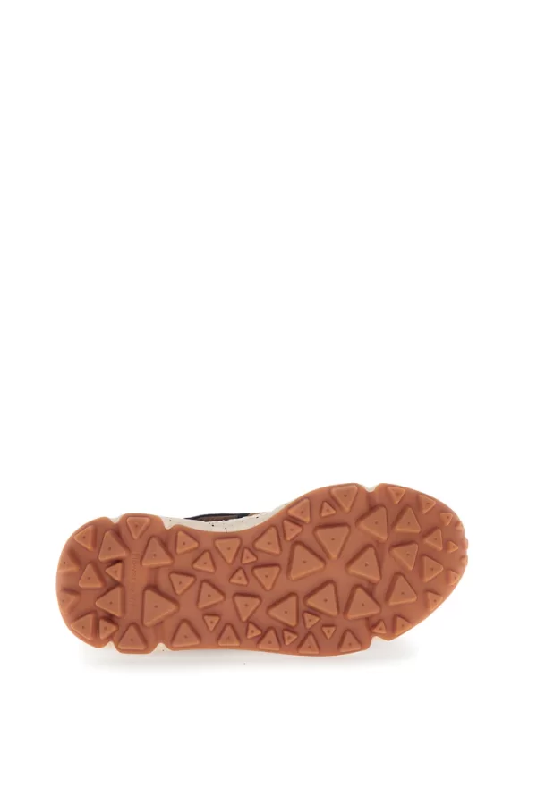 Sneakers FLOWERMOUNTAIN Yamano 3 Man suede/nylon deep mud-light brown-navy - immagine 4