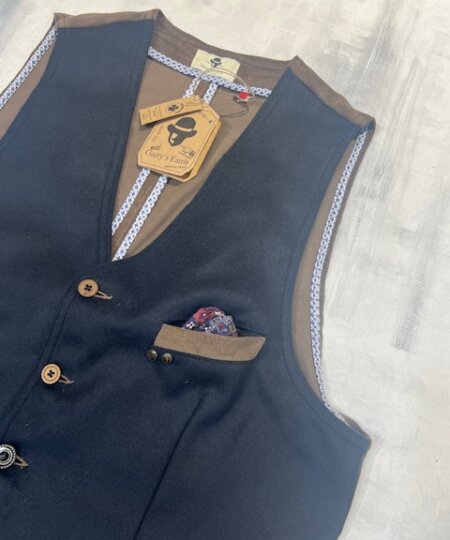 Gilet Garry's Earth ZAD 22 col. blu