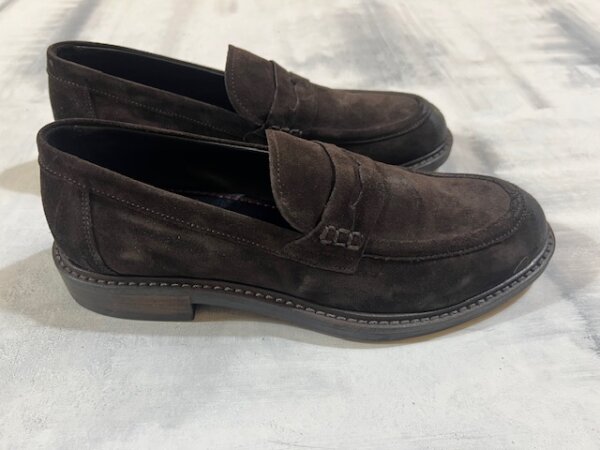 Mocassino uomo PAWELK'S in pelle scamosciato Yukon 22301 - TESTA di MORO - immagine 3