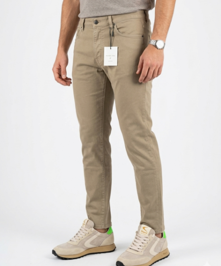 Pantalone MICHAEL COAL Tasca jeans in bull di cotone MC-DAVID one more size Lungo