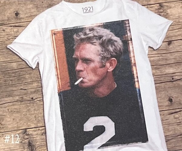 T-shirt 1921 Steve McQueen number 2