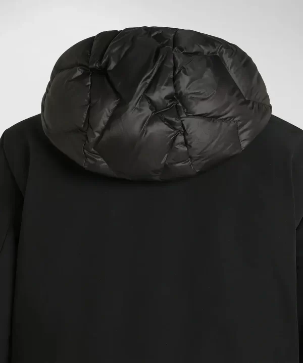 Bomber PEUTEREY in ripstop con trapunta rombi KOONS KJ BMAT - NERO - immagine 3