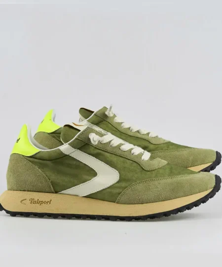 Sneakers Valsport Start Heritage Nylon Vintage Fluo Olive