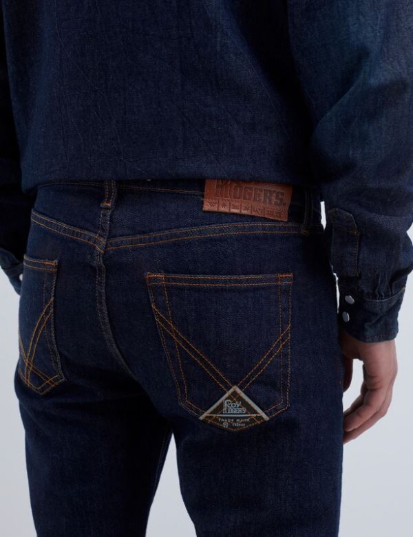 Jeans Roy Roger's 517  MAN Denim elast. Wash 51 - immagine 4