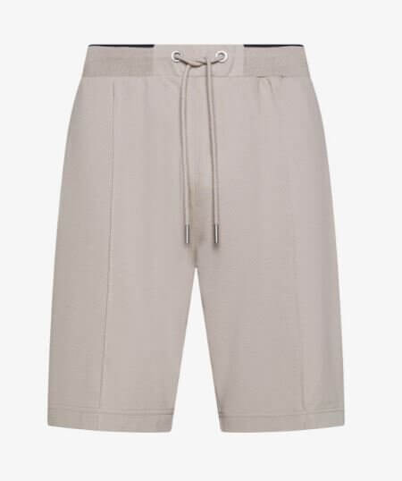 Bermuda SUN68 in piquet di cotone STONE
