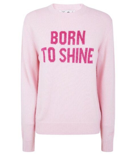 Maglione MC2 SAINT BARTH donna New Queen in misto cashmere rosa - Born to Shine
