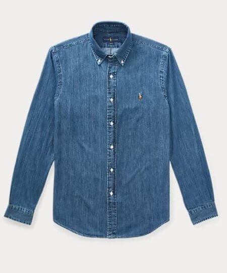 camicia in jeans