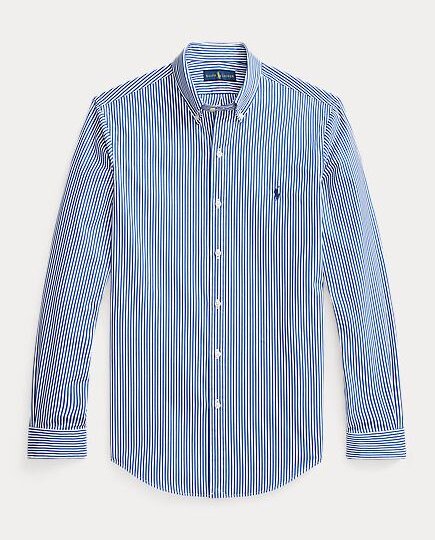camicia stretch a righe