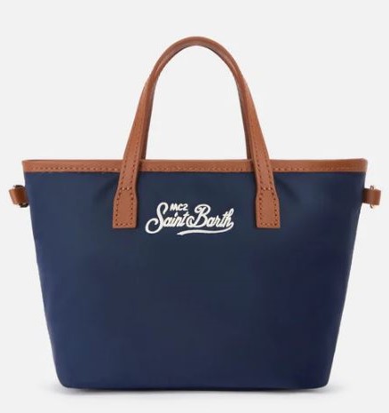 Borsa donna MC2 Saint Barth City BAG Nylon - BLU