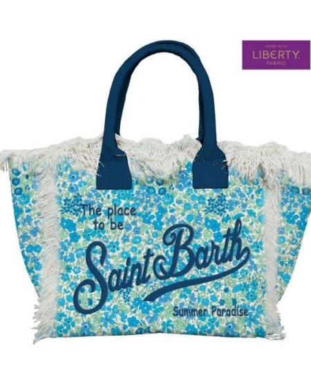 Borsa MC2 Saint Barth in tela di cotone Colette Liberty Joanna Luise 3261