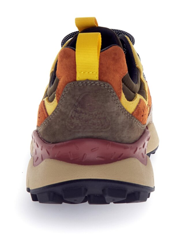 Sneakers FLOWER MOUNTAIN Yamano 3 Man Grey-Yellow - immagine 3