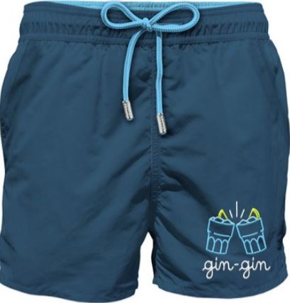 MC2 Saint Barth Man Costume da Bagno Comfort GIN GIN