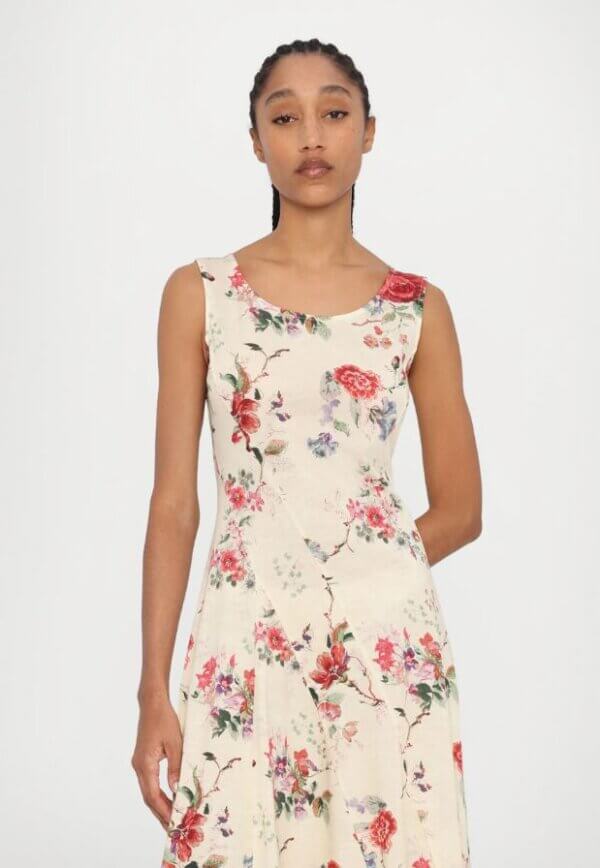 Max Mara Weekend Abito in jersey CUBANO tema floreale - immagine 2