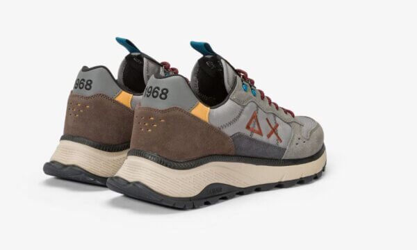 Sun68 sneaker uomo Fire and Camping Grigio Medio 34 - immagine 3