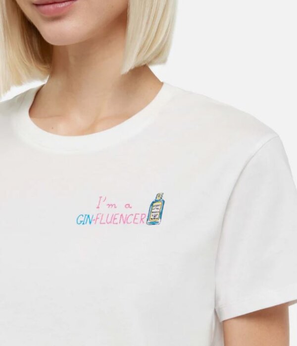 T-shirt Donna SAINT BARTH MC2 Gin Fluencer