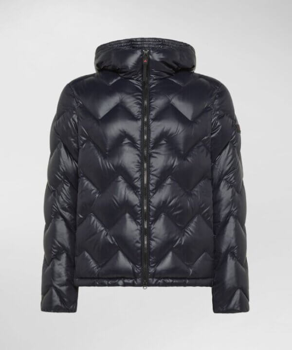 Piumino PEUTEREY con trapunta chevron HONOVA LKS 04 - 215 Blu Grafite