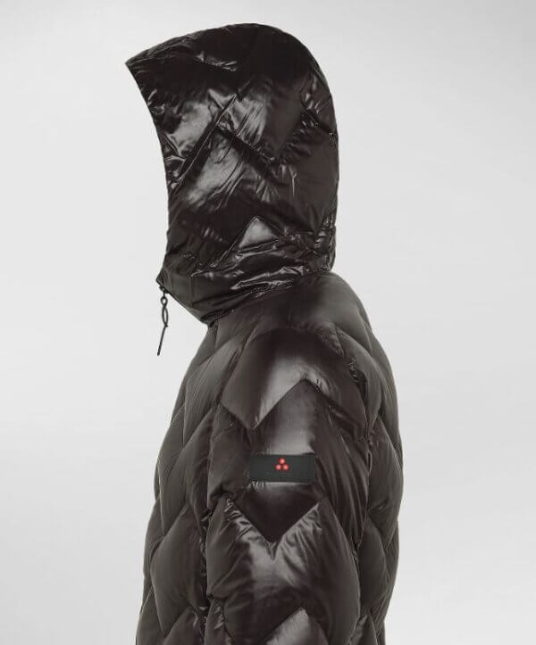 Piumino PEUTEREY con trapunta chevron HONOVA LKS 04 - NERO - immagine 2