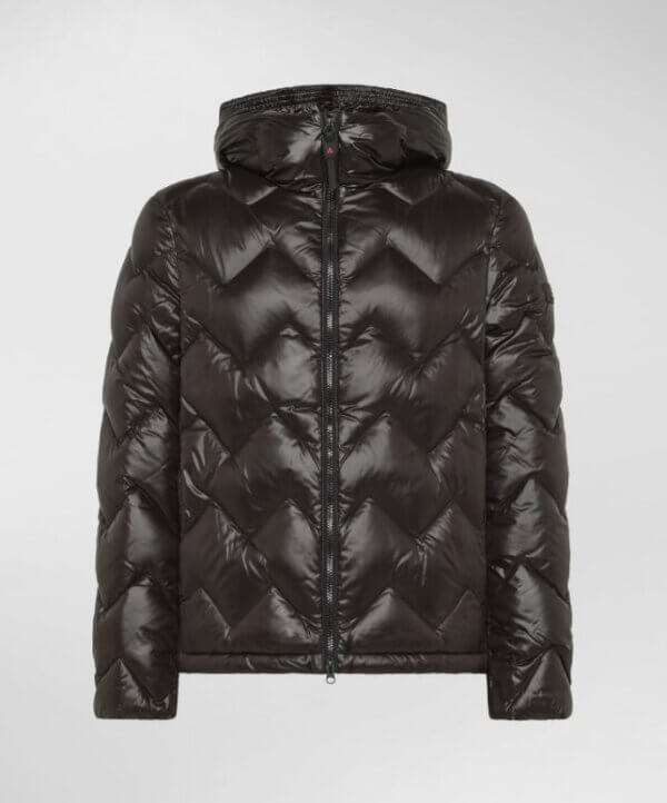 Piumino PEUTEREY con trapunta chevron HONOVA LKS 04 - NERO