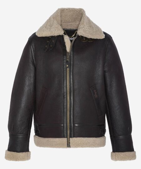 Giubbotto SCHOTT N.Y.C. in vera pelle di montone LC1259 col. CORDOVAN