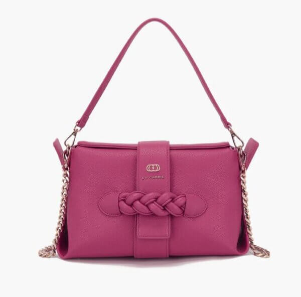 LA CARRIE - Borsa a spalla Leila 151M-MX-610-SYN CHERRY