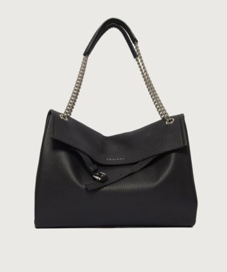 Orciani Borsa Venus Soft Midi a spalla in pelle martellata