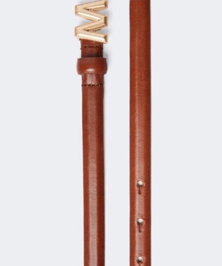 Max Mara Weekend Cintura in pelle con fibbia logata PALUDE