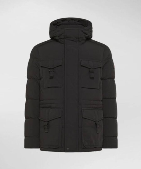 Field Jacket  PEUTEREY con cappuccio RORI NS - NERO