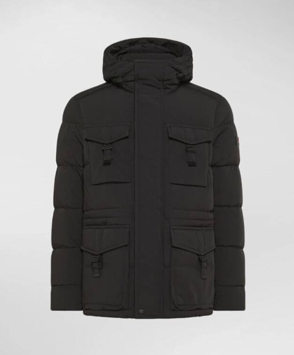 Field Jacket  PEUTEREY con cappuccio RORI NS - NERO