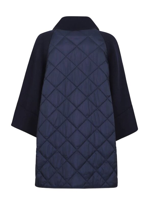 Cappotto MAX MARA WEEKEND in drap di lana Blu - RUFO - immagine 4