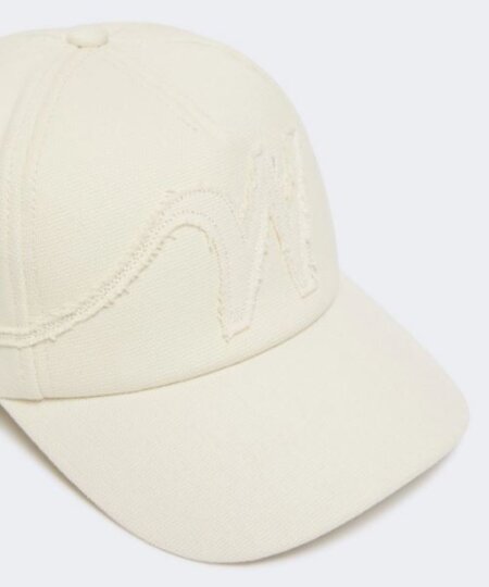 Max Mara Weekend Cappello baseball in cotone - latte RUGIADA