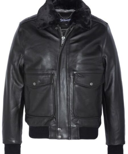 Giubbotto SCHOTT N.Y.C. in vera pelle LC5331X col. BLACK