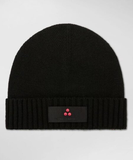 Cappello berretto in misto lana PEUTEREY Silly - nero